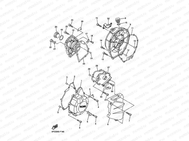 CRANKCASE COVER 1