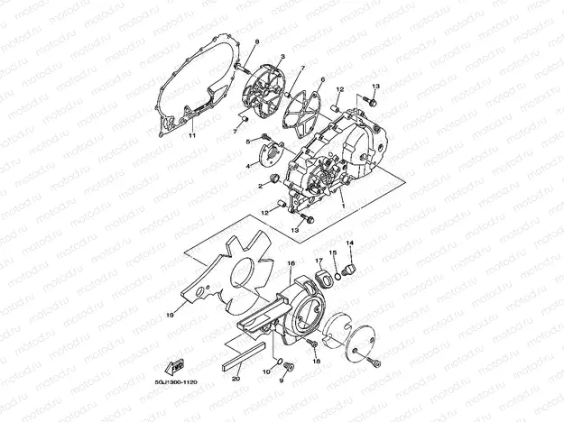 CRANKCASE COVER 1
