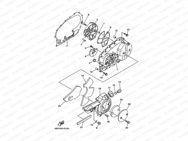 CRANKCASE COVER 1