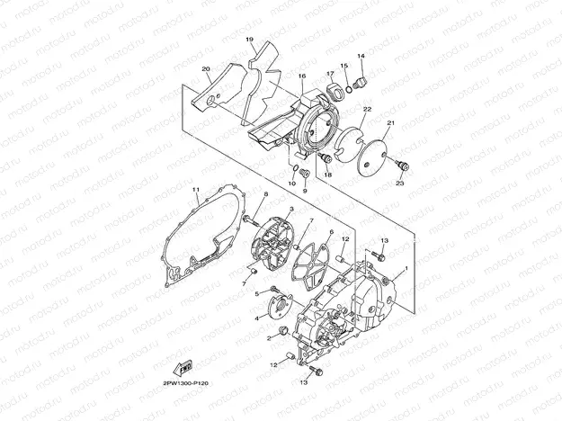 CRANKCASE COVER 1