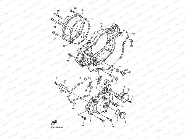 CRANKCASE COVER 1