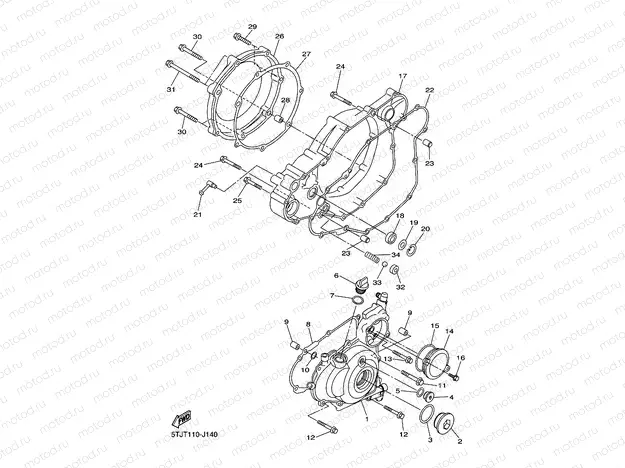 CRANKCASE COVER 1