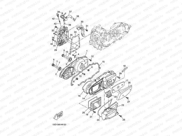 CRANKCASE COVER 1