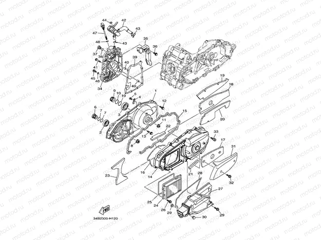 CRANKCASE COVER 1