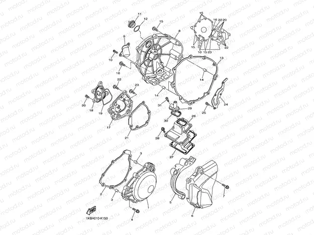CRANKCASE COVER 1