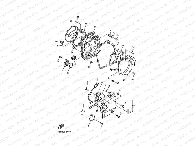 CRANKCASE COVER 1