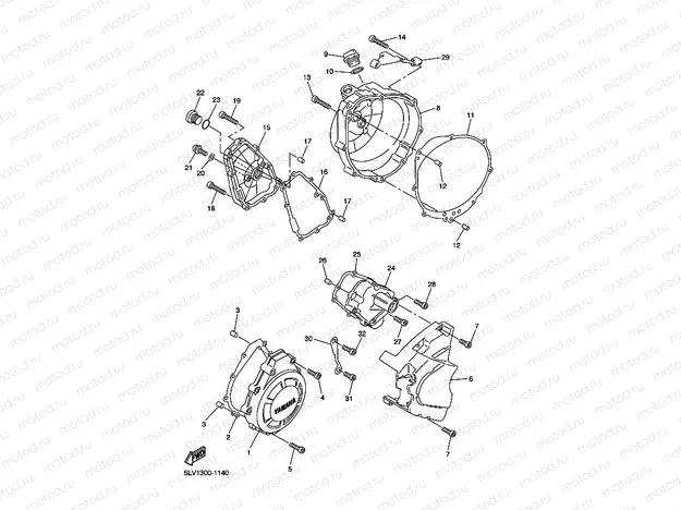 CRANKCASE COVER 1