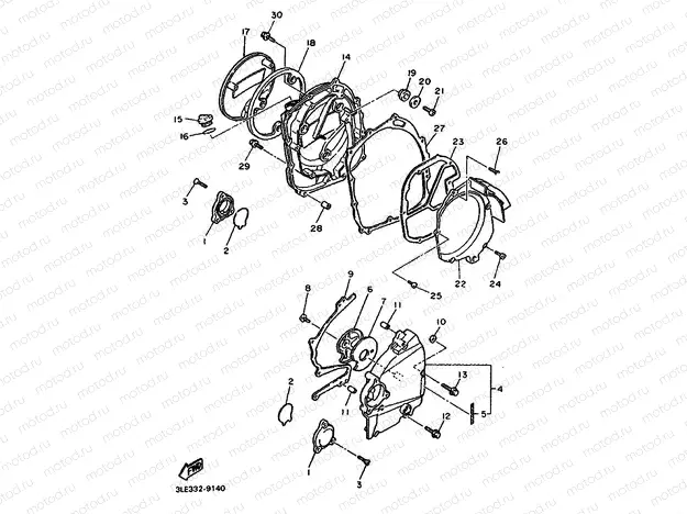 CRANKCASE COVER 1