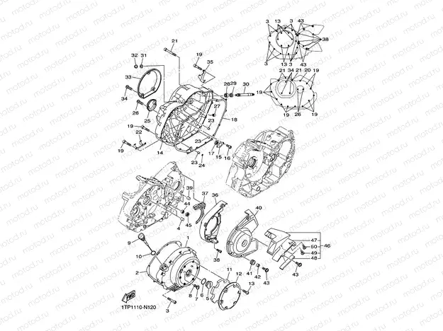 CRANKCASE COVER 1
