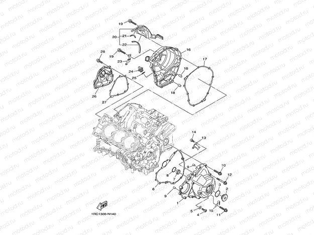 CRANKCASE COVER 1