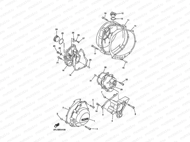 CRANKCASE COVER 1