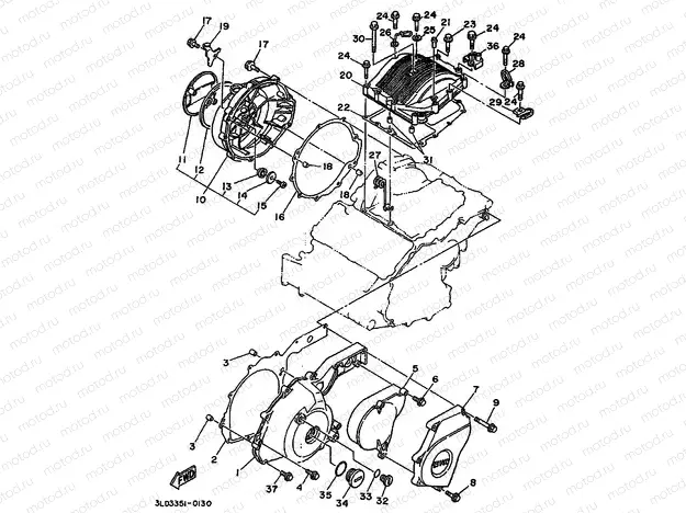 CRANKCASE COVER 1
