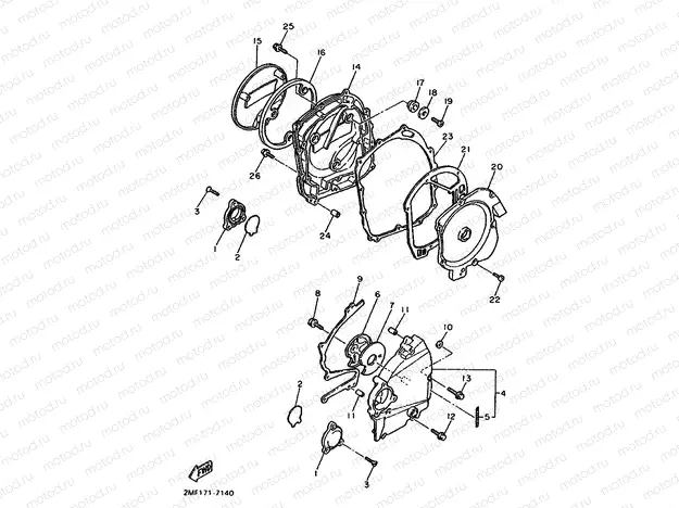 CRANKCASE COVER 1