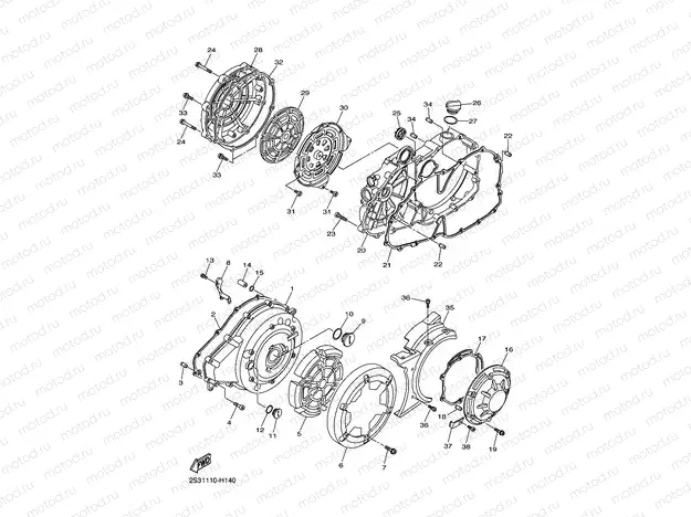CRANKCASE COVER 1