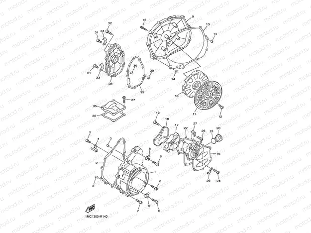 CRANKCASE COVER 1
