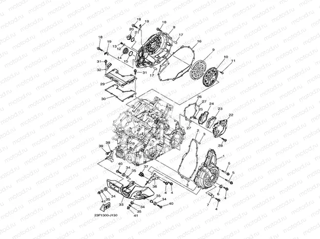 CRANKCASE COVER 1