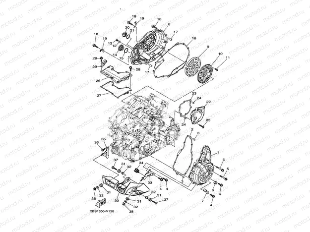CRANKCASE COVER 1