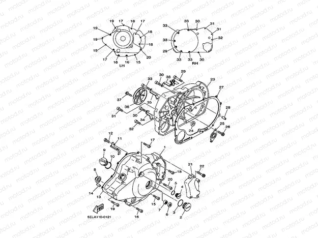 Crankcase cover 1
