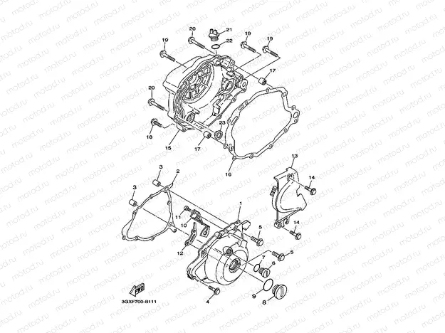 CRANKCASE COVER 2