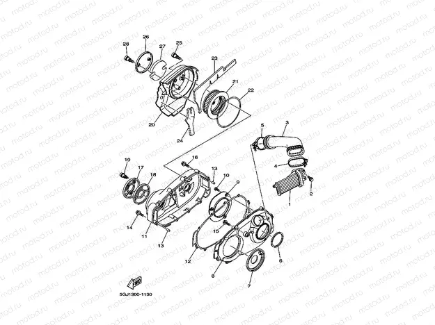 CRANKCASE COVER 2