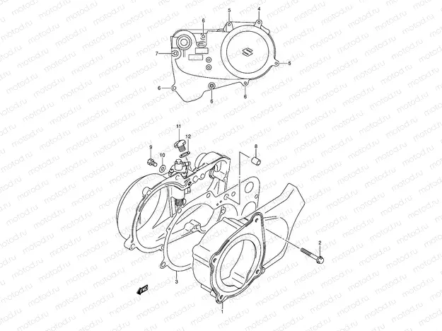 CRANKCASE COVER