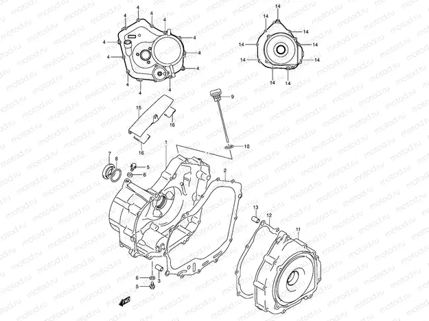 CRANKCASE COVER