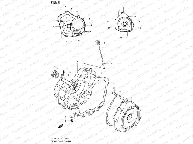 CRANKCASE COVER