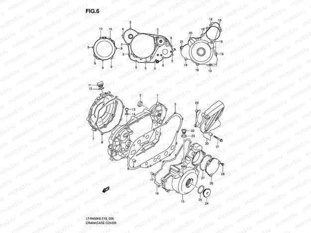 CRANKCASE COVER