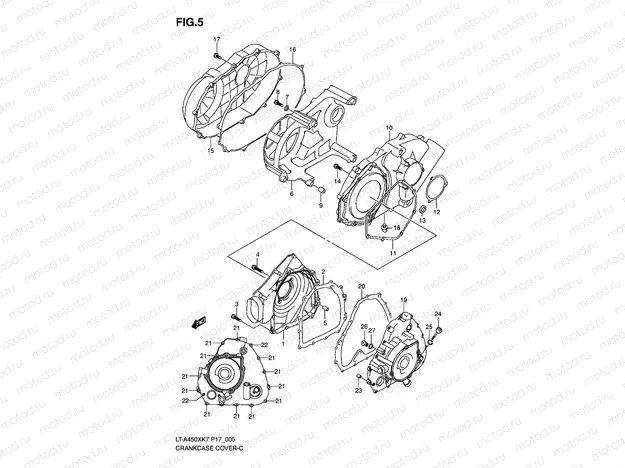 CRANKCASE COVER