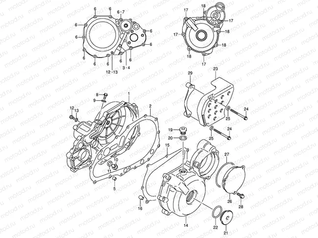 CRANKCASE COVER
