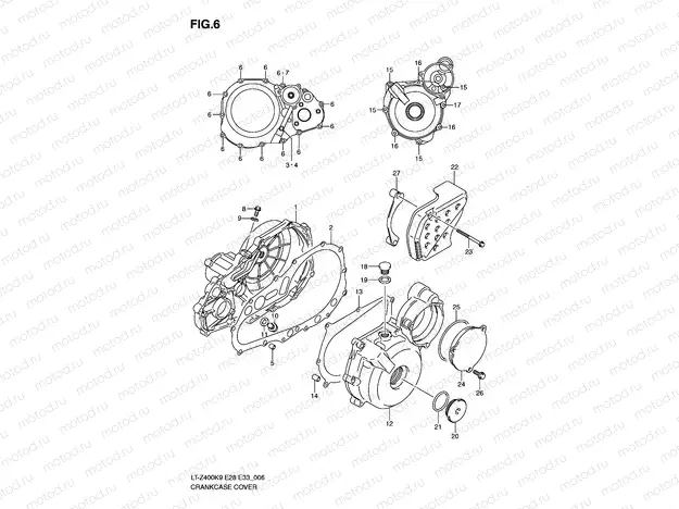CRANKCASE COVER