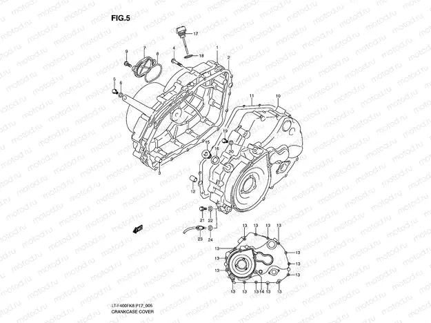 CRANKCASE COVER