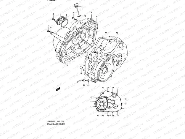 CRANKCASE COVER