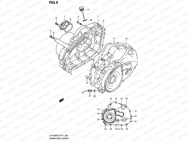 CRANKCASE COVER