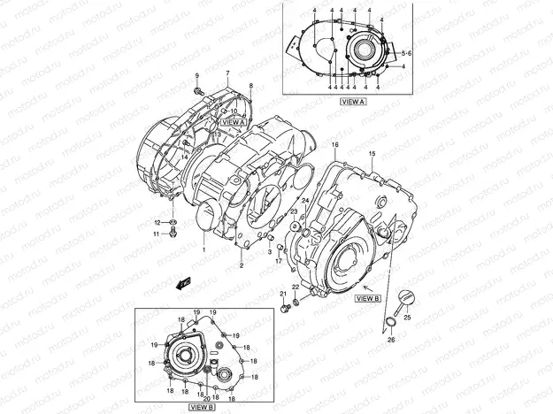 CRANKCASE COVER