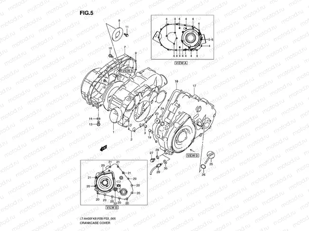 CRANKCASE COVER