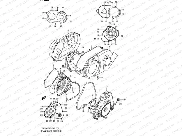 CRANKCASE COVER