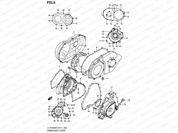 CRANKCASE COVER