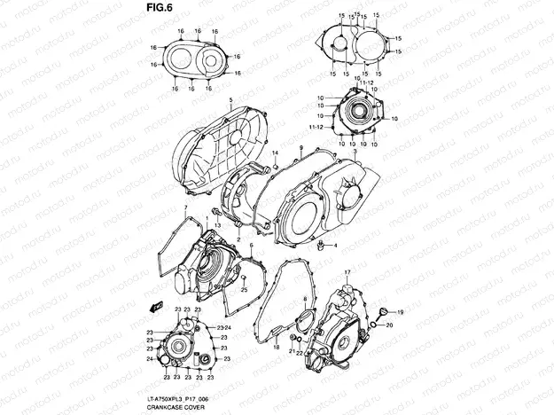 CRANKCASE COVER