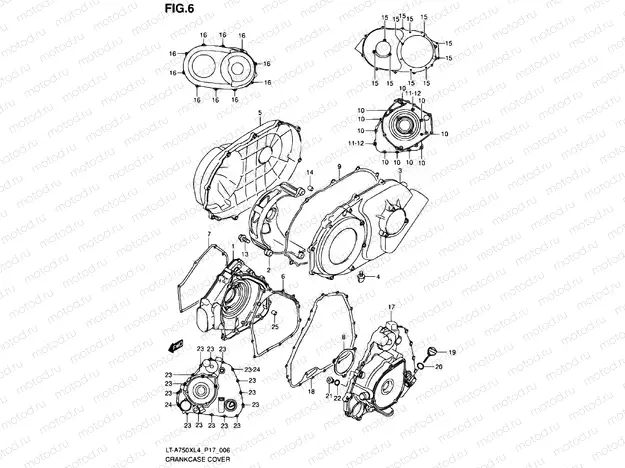 CRANKCASE COVER
