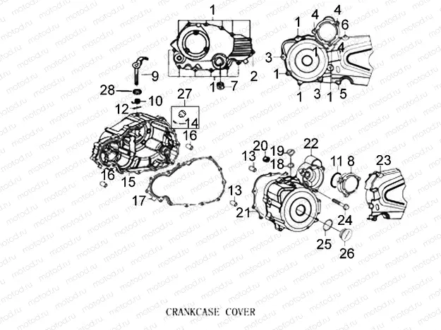 CRANKCASE COVER