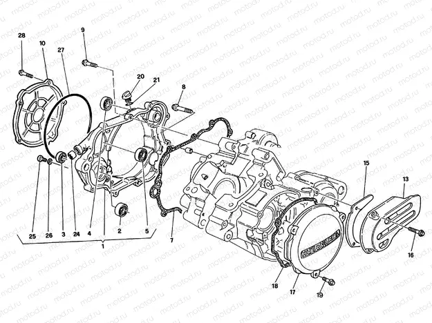 CRANKCASE COVERS