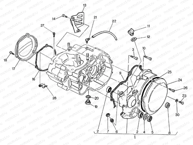 CRANKCASE COVERS