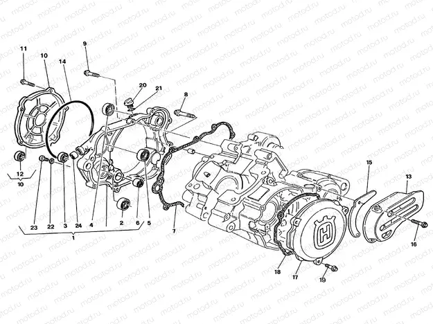 CRANKCASE COVERS