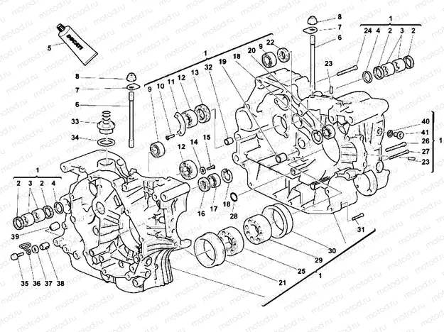 CRANKCASE » ENGINE CASE