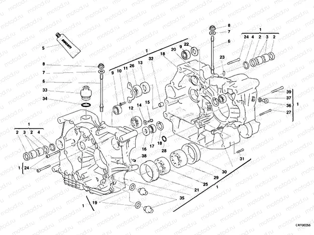 CRANKCASE » ENGINE CASE