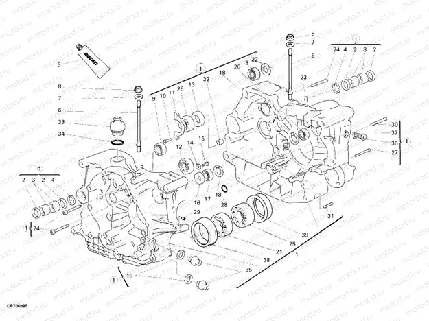 CRANKCASE » ENGINE CASE