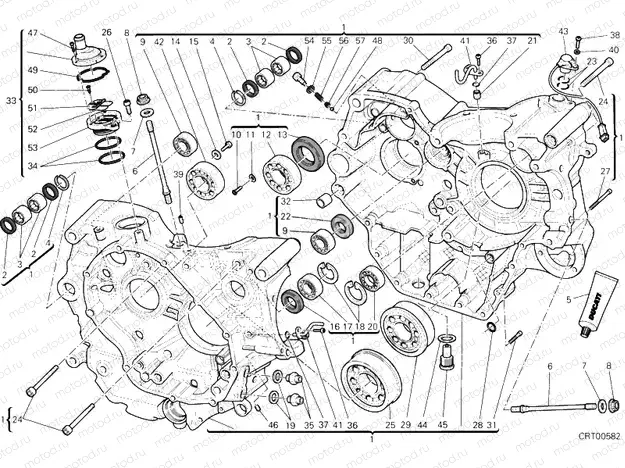 CRANKCASE » ENGINE CASE