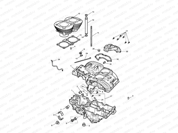 Crankcase & Fittings