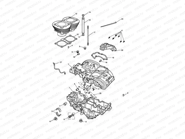 Crankcase & Fittings